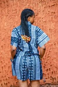 Ensemble Bobo Short — Blue Dynasty